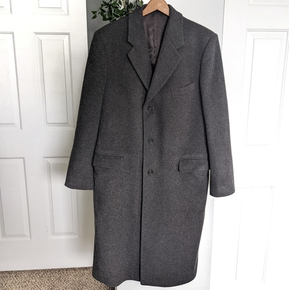 Stafford Other - STAFFORD Executive Cashmere and Wool Blend Coat